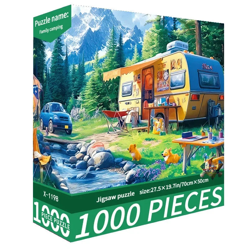 1000 Piece Landscape Jigsaw Puzzle Collection
