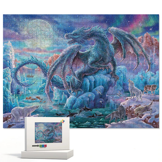 Frostfang Dragon – 1000 Pieces