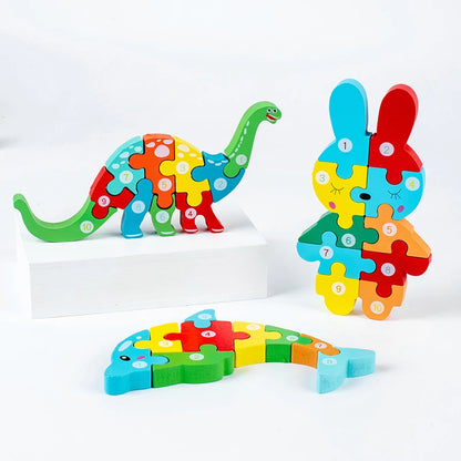 Number Animal Puzzle