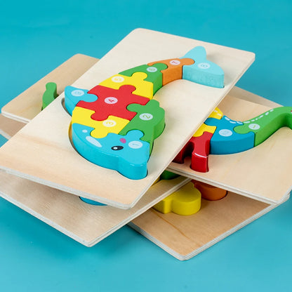 Number Animal Puzzle