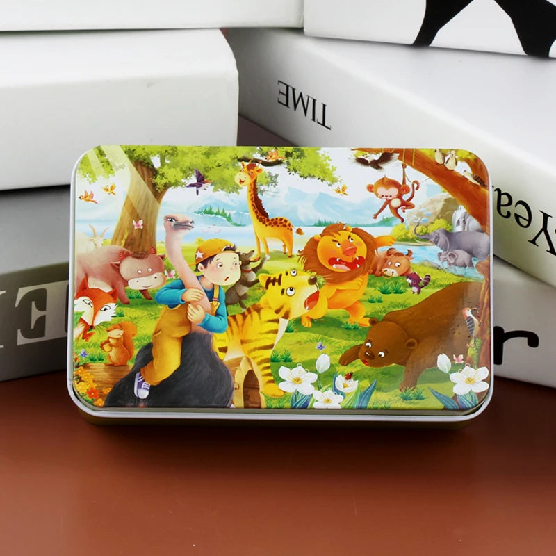 Pocket Puzzle Tin 60 pcs