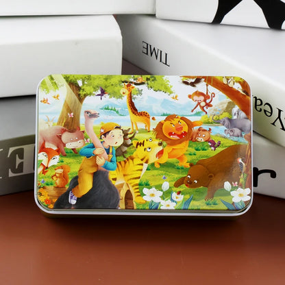 Pocket Puzzle Tin 60 pcs