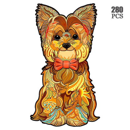 Colorful Dogs Wooden Puzzle Collection
