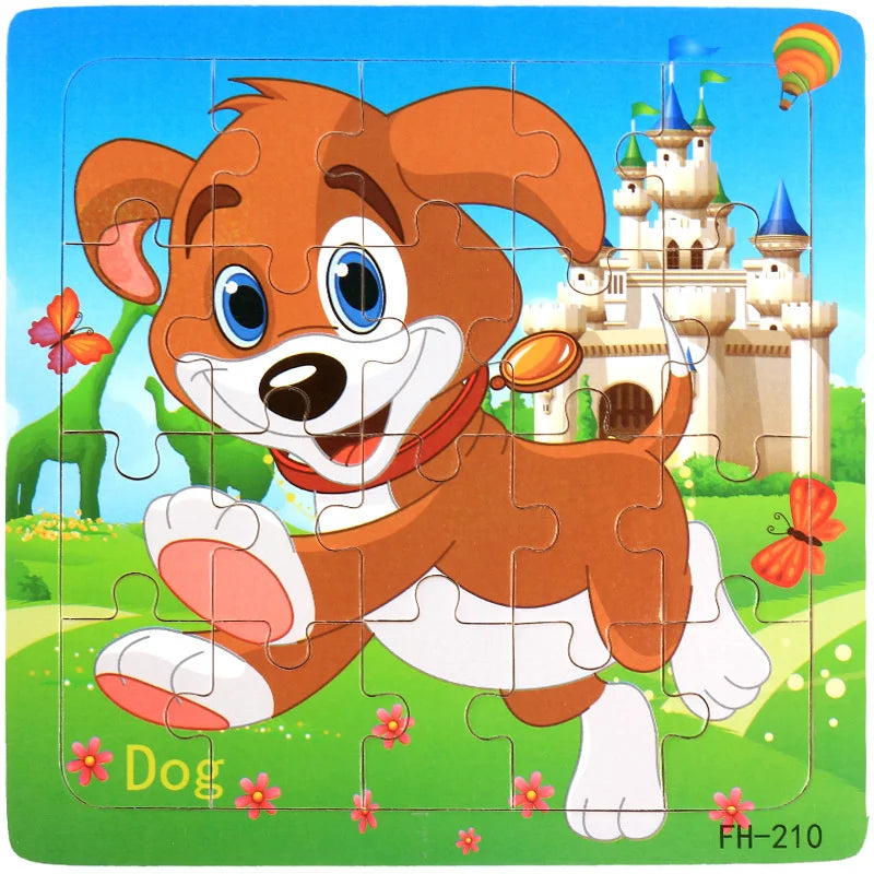 Kids Learning Puzzle Set