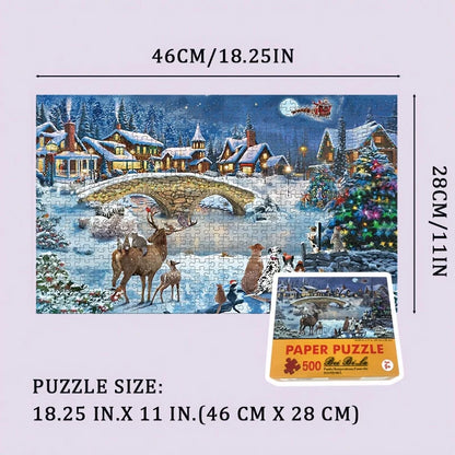 Winter Village - 500 pieces