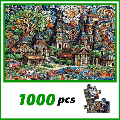 Enchanted Castle 500/1000-piece puzzle
