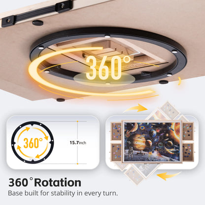 Rotating Puzzle Table - 2000 pieces
