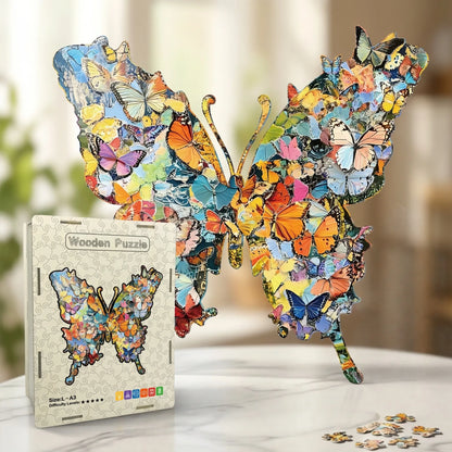 Butterfly Dance Wooden Puzzle