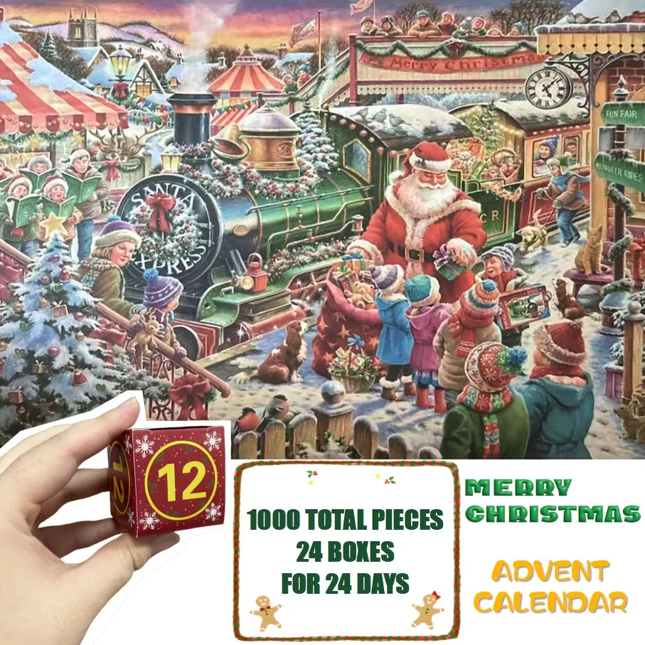 Christmas Countdown - 1000 pieces Advent Calendar