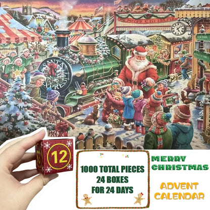Christmas Countdown - 1000 pieces Advent Calendar