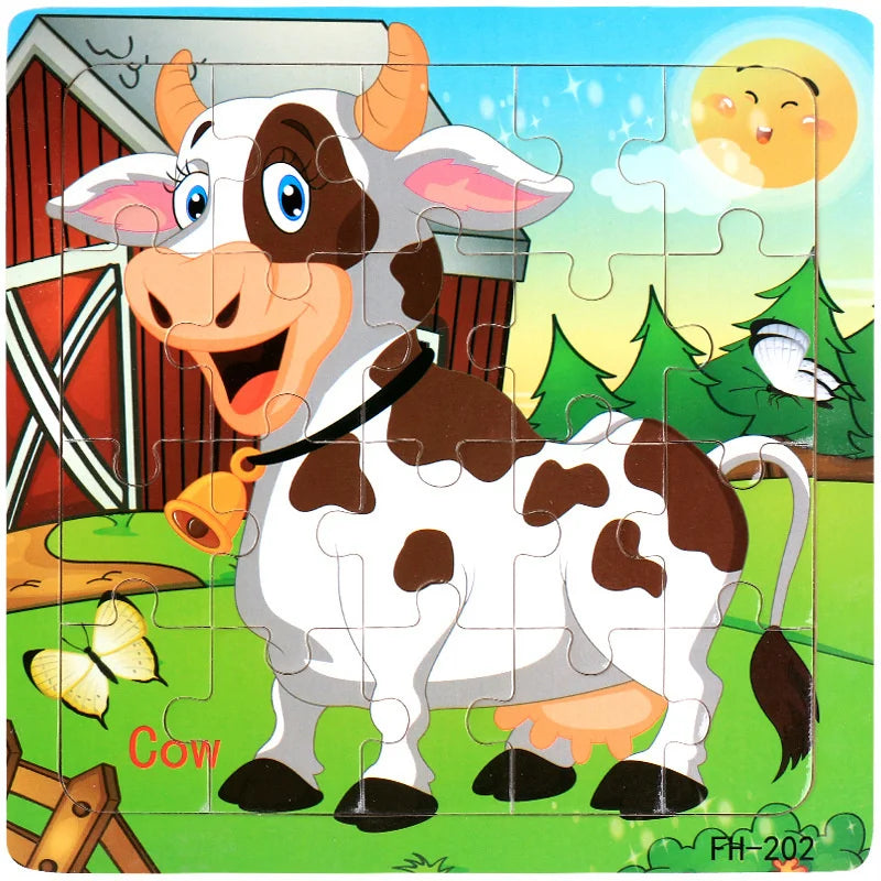 Kids Learning Puzzle Set