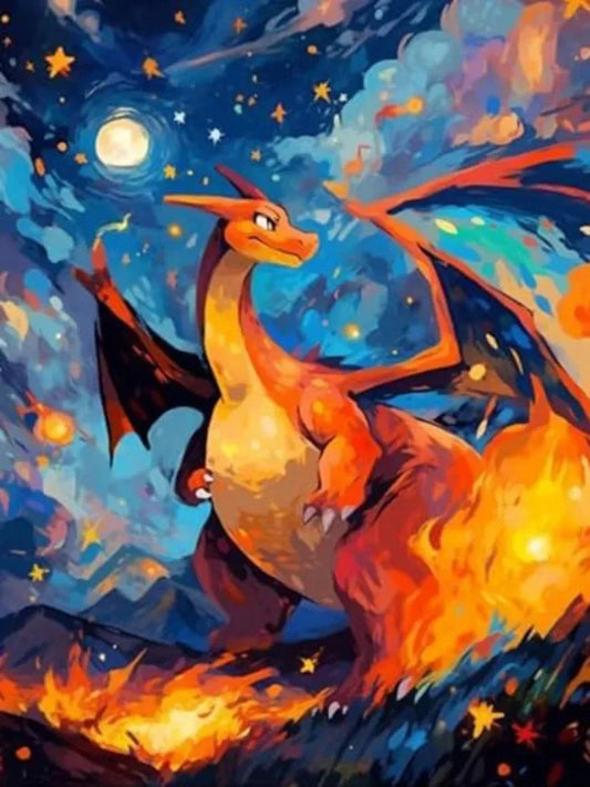 Celestial Charizard - 1000 pieces