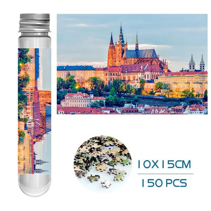 150 Piece Mini Tube Jigsaw Puzzle Collection