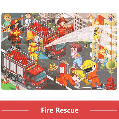 30 Piece Educational Kids Jigsaw Puzzle
