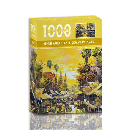 1000 Piece Mini Jigsaw Puzzle – Colorful & Scenic Designs