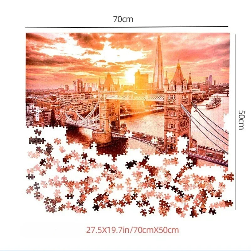 1000 Piece Landscape Jigsaw Puzzle Collection