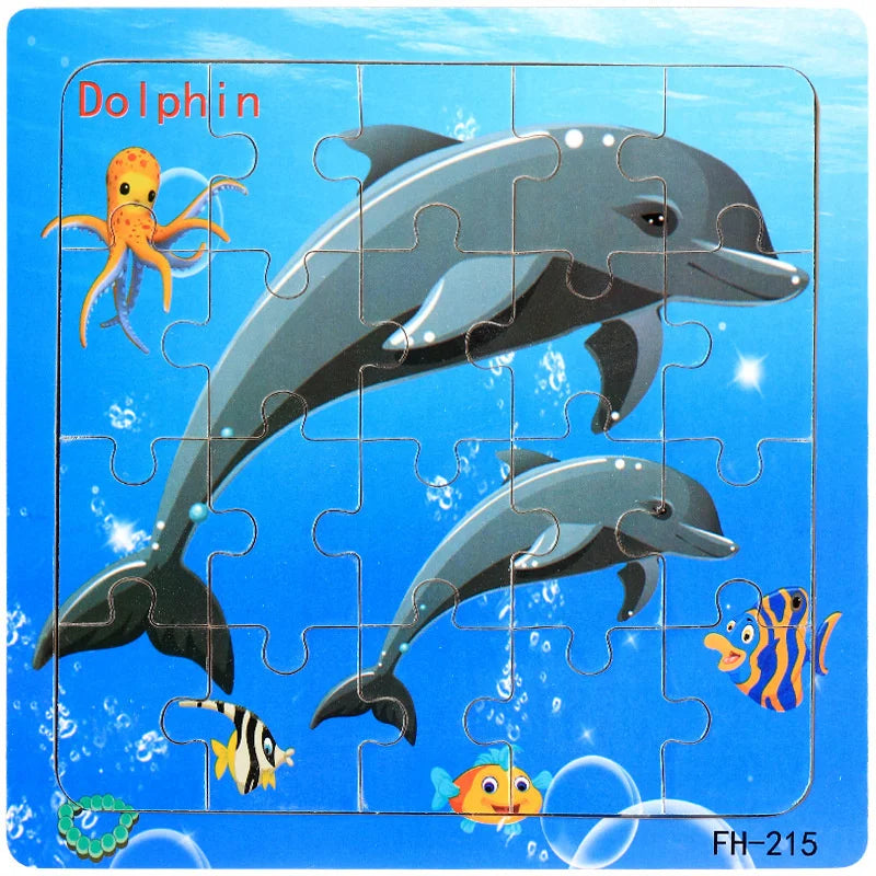 Kids Learning Puzzle Set