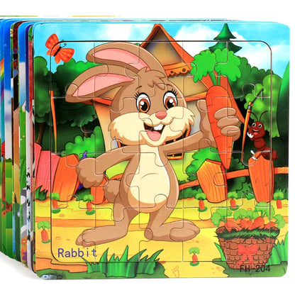 Kids Learning Puzzle Set