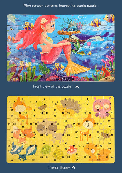 Pocket Puzzle Tin 60 pcs