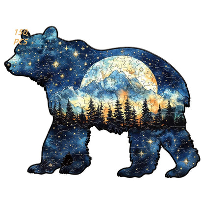 Colourful Animal Wooden Puzzle Collection