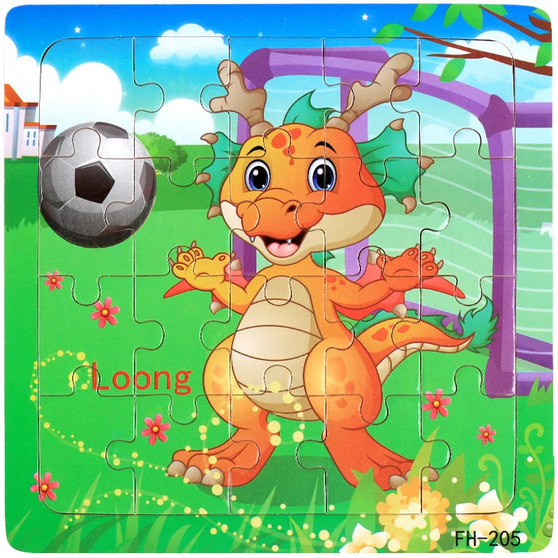 Kids Learning Puzzle Set