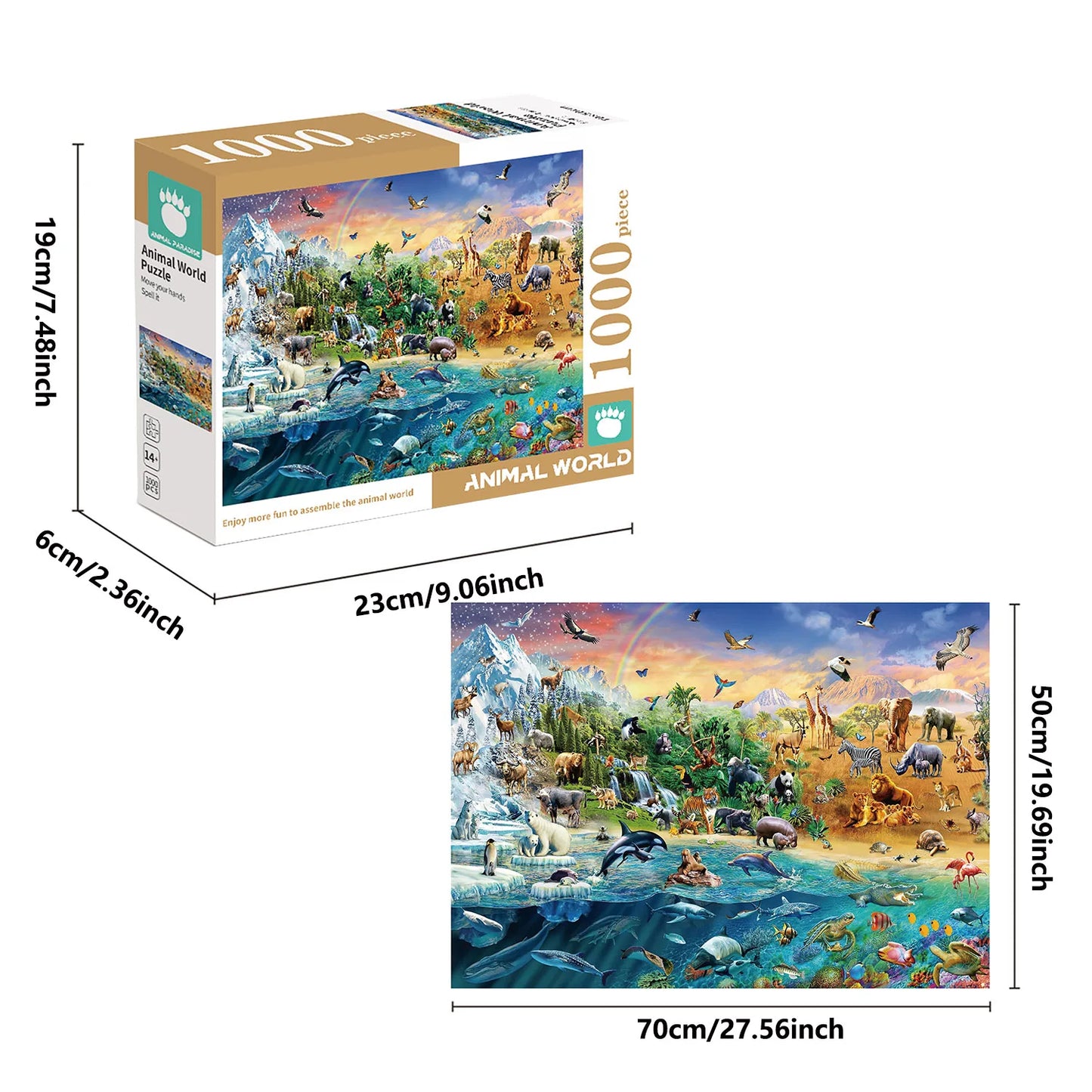 Animal World Puzzle
