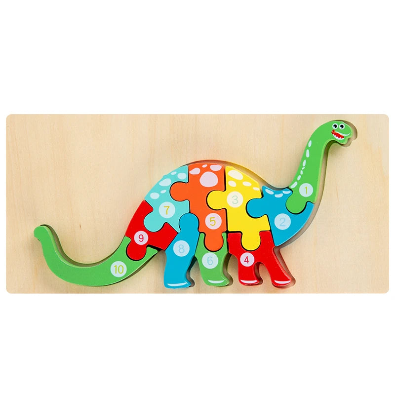 Number Animal Puzzle