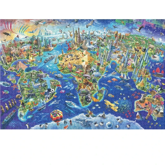 World Explorer Puzzle