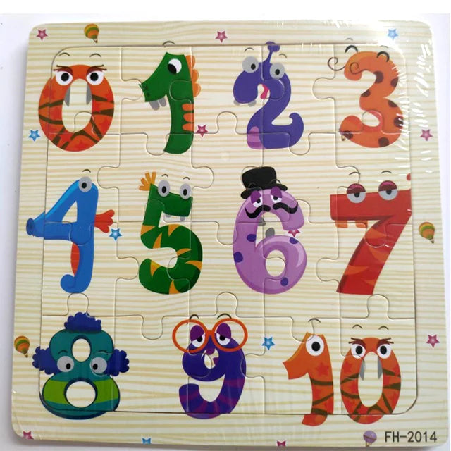 Kids Learning Puzzle Set