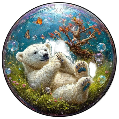 Colourful Animal Wooden Puzzle Collection