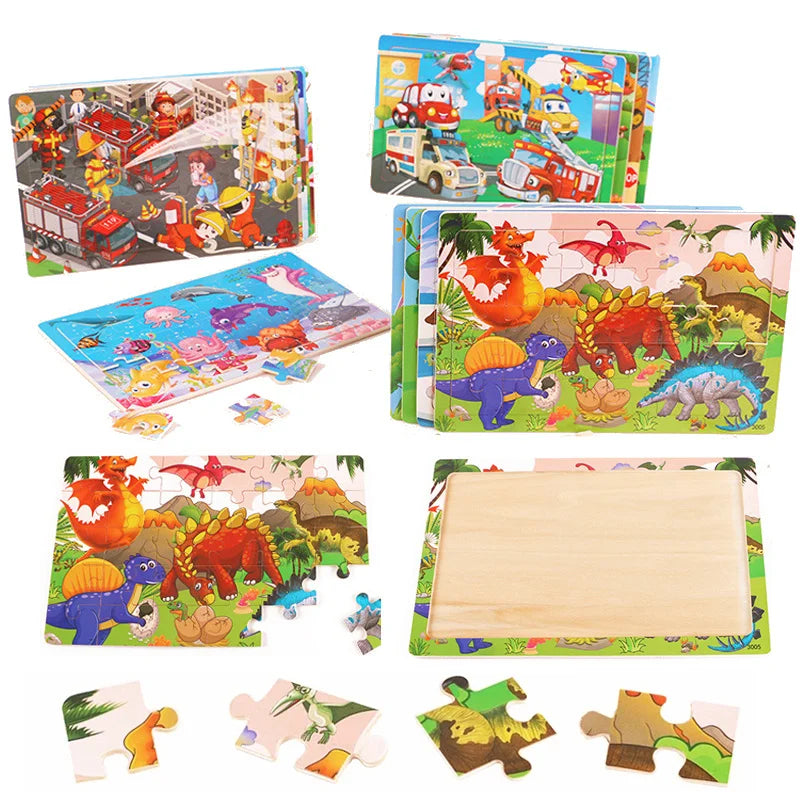 30 Piece Educational Kids Jigsaw Puzzle