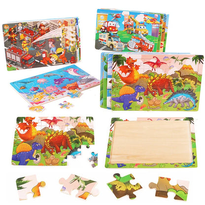 30 Piece Educational Kids Jigsaw Puzzle