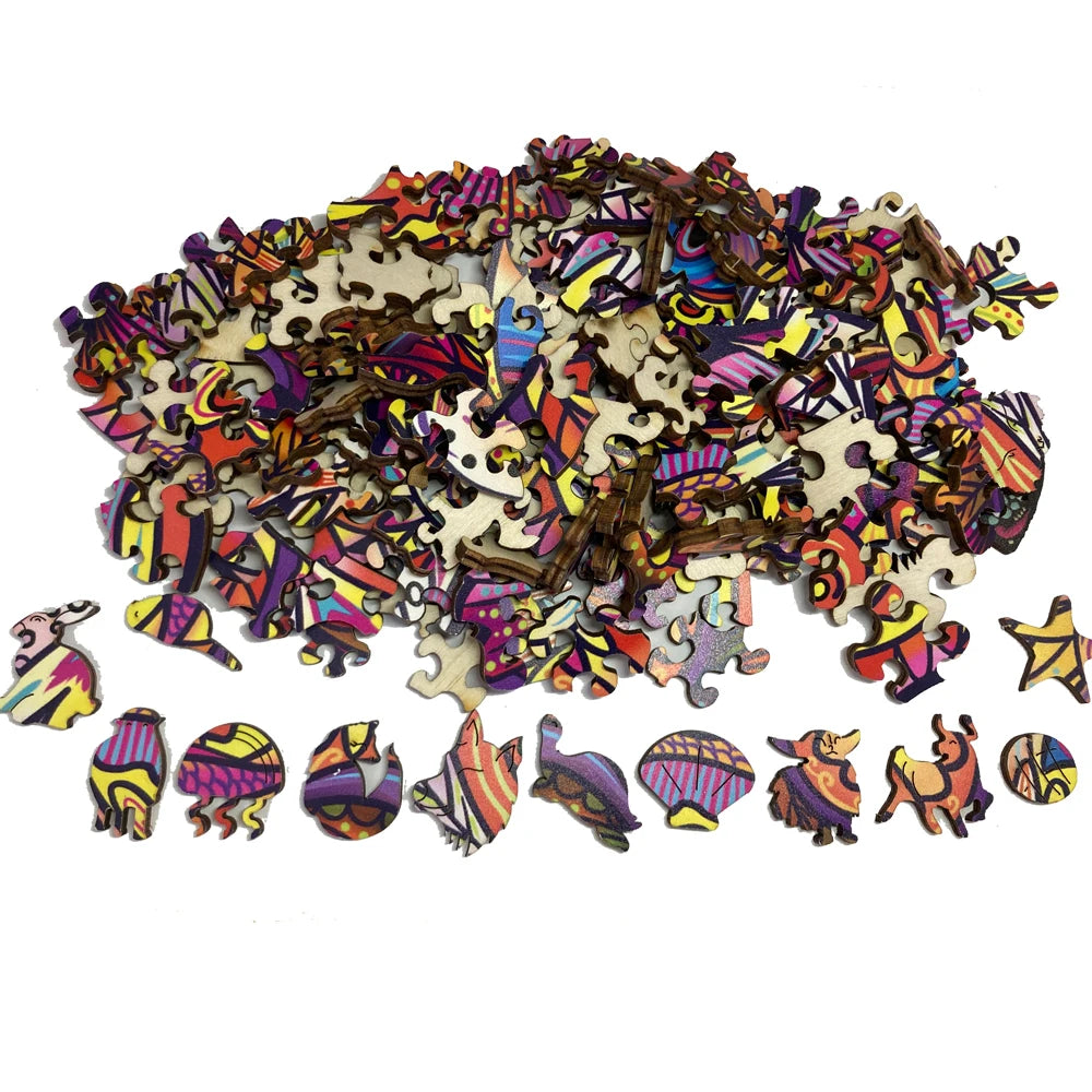 Enchanted Songbirds Wooden Puzzle