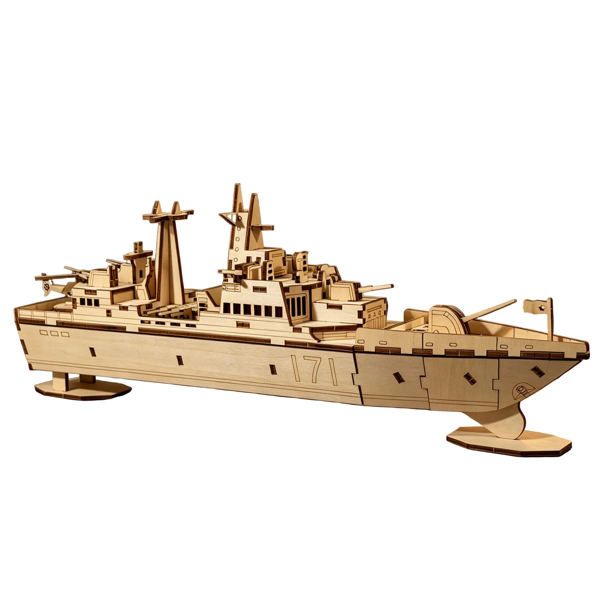Wooden Warship 3D Puzzle