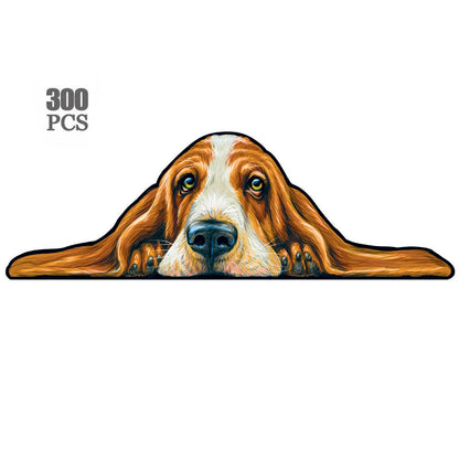 Colorful Dogs Wooden Puzzle Collection