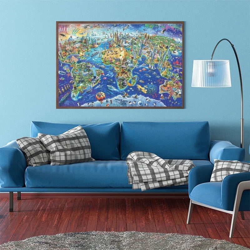 World Explorer Puzzle