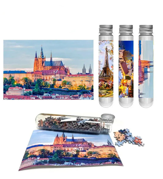 150 Piece Mini Tube Jigsaw Puzzle Collection