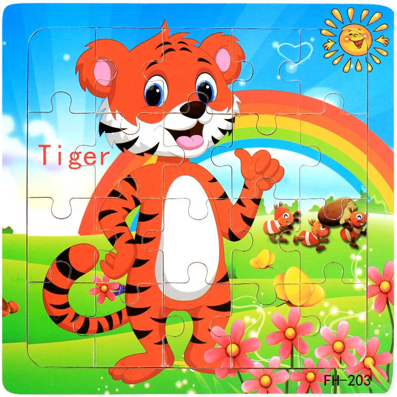 Kids Learning Puzzle Set