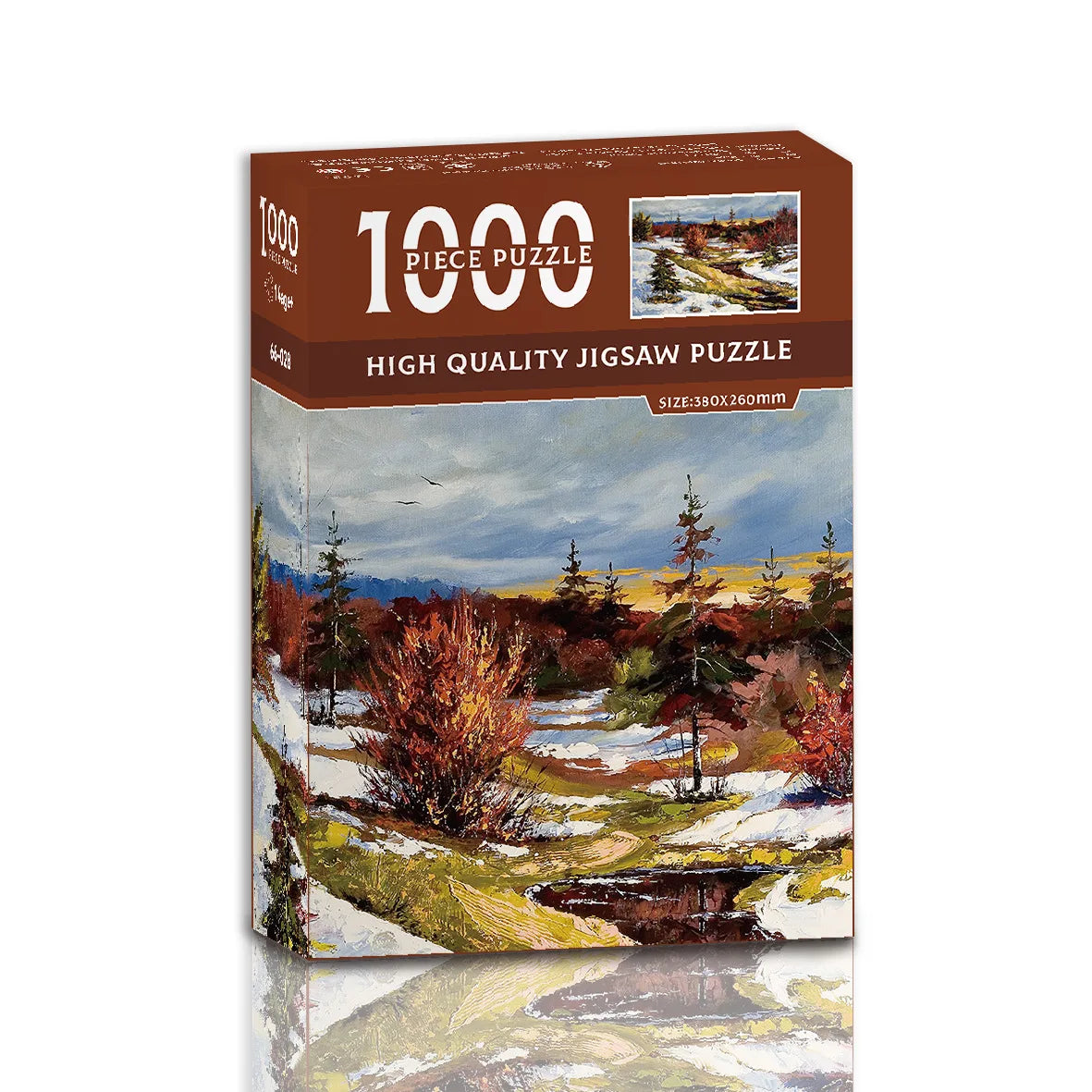 1000 Piece Mini Jigsaw Puzzle – Colorful & Scenic Designs