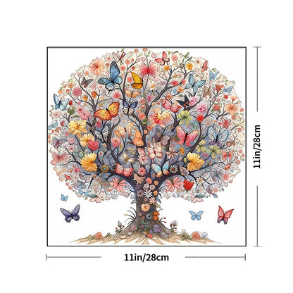Butterfly Blossom Tree Wooden Puzzle