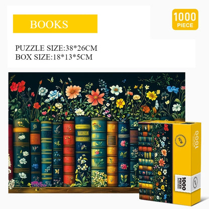 1000 Piece Mini Jigsaw Puzzle – Colorful & Scenic Designs