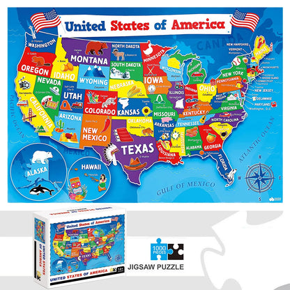 1000 Pieces - United States of America