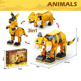 3 in 1 Yellow Animals