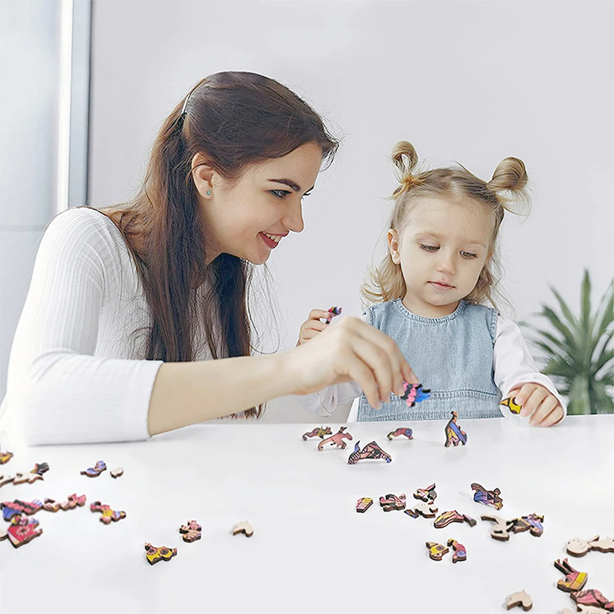 Radiant Hummingbird Wooden Puzzle
