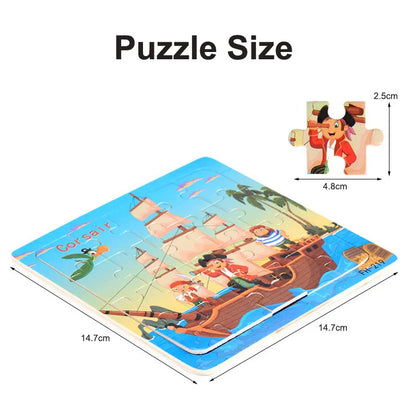 Kids Learning Puzzle Set