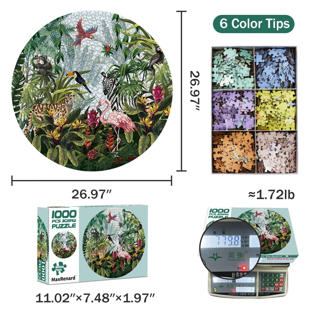 Jungle Circle -  1000 pieces