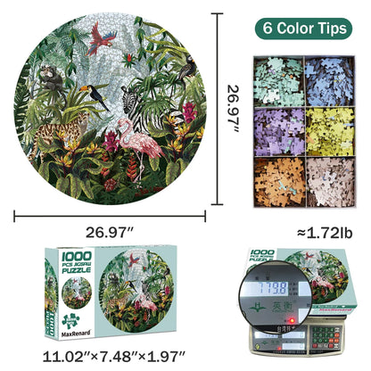 Jungle Circle -  1000 pieces