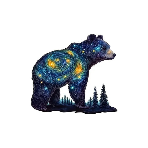 Colourful Animal Wooden Puzzle Collection