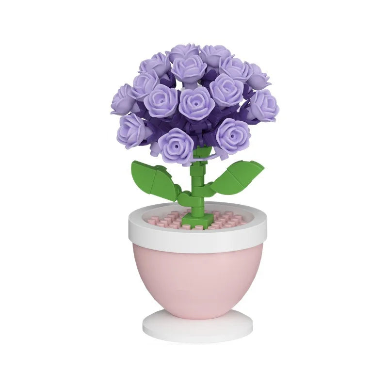 Flower Pot Building Blocks