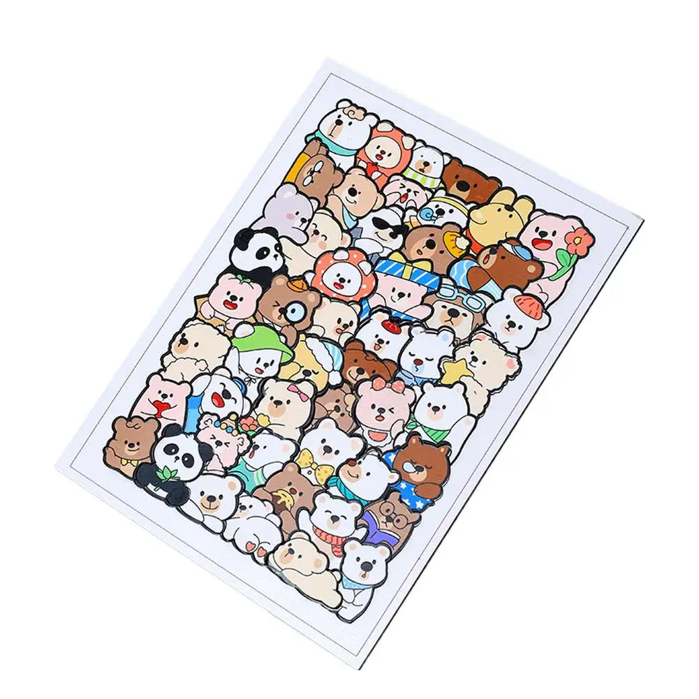 Kawaii Animals Wooden Puzzle